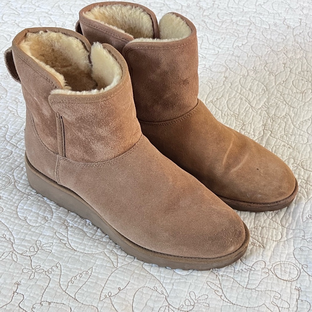 UGG Tan Kristin Boots